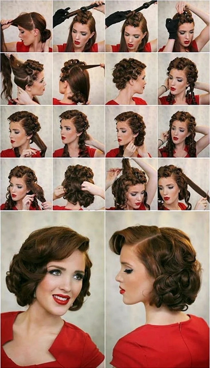 1950s hair Tutorial