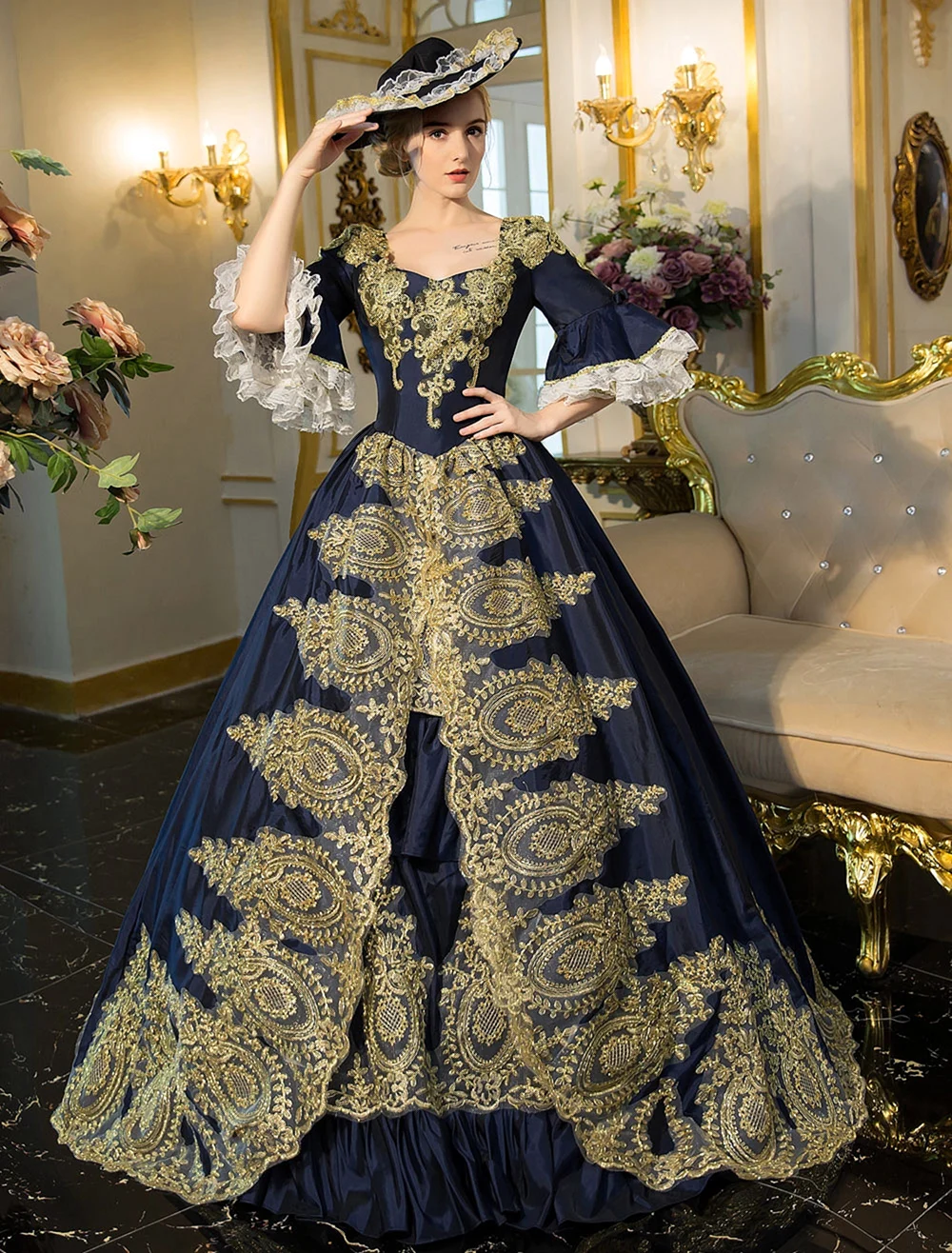 Бальное платье принцессы Ренессанс викторианской эпохи