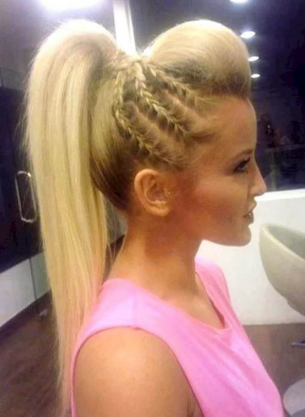 Barbie ponytail Hairstyle