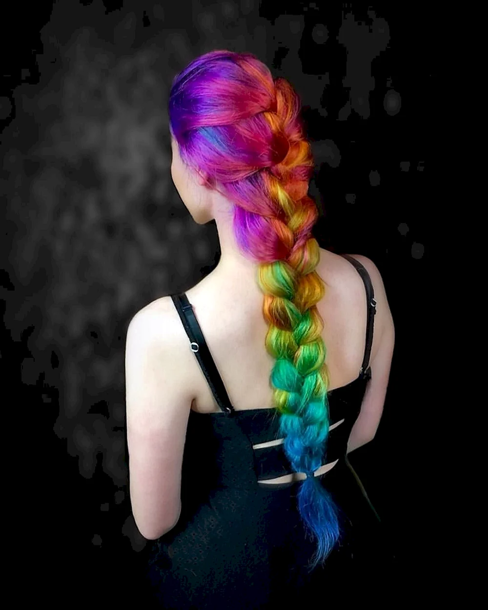 Beautiful colored hair