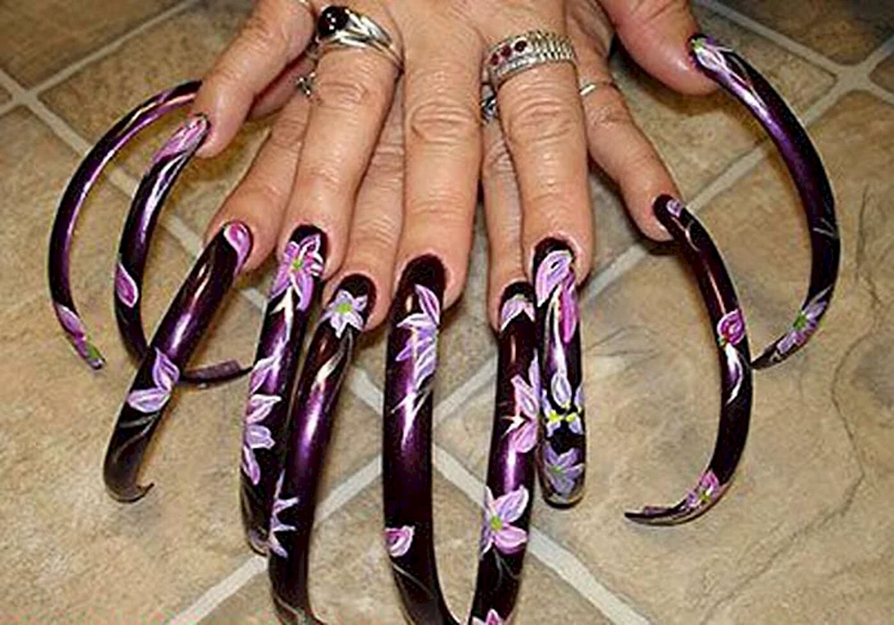 Beautiful long Nails