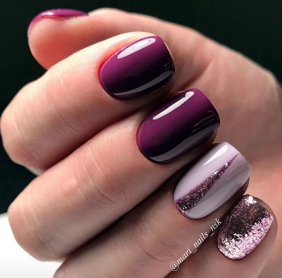 Berry Nails