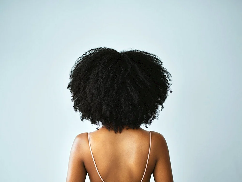 Black Afro hair