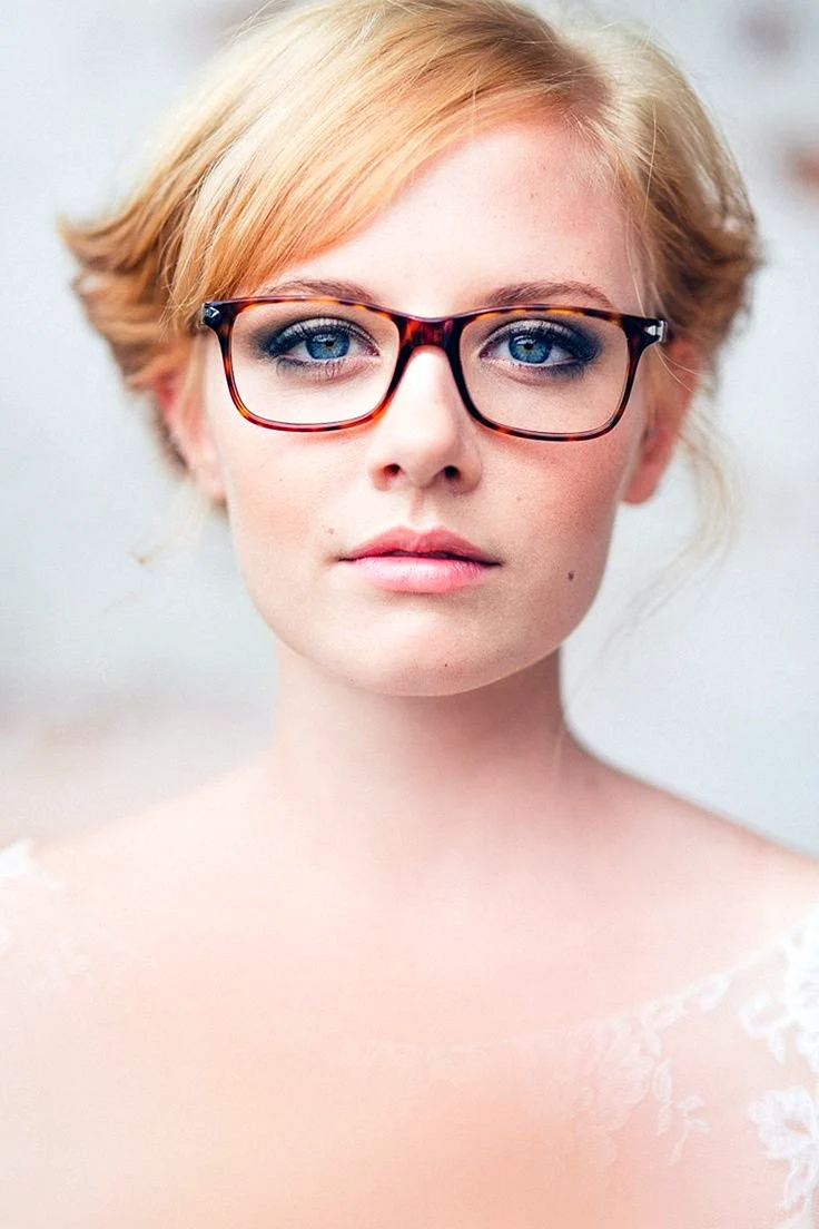 Blonde with Glasses
