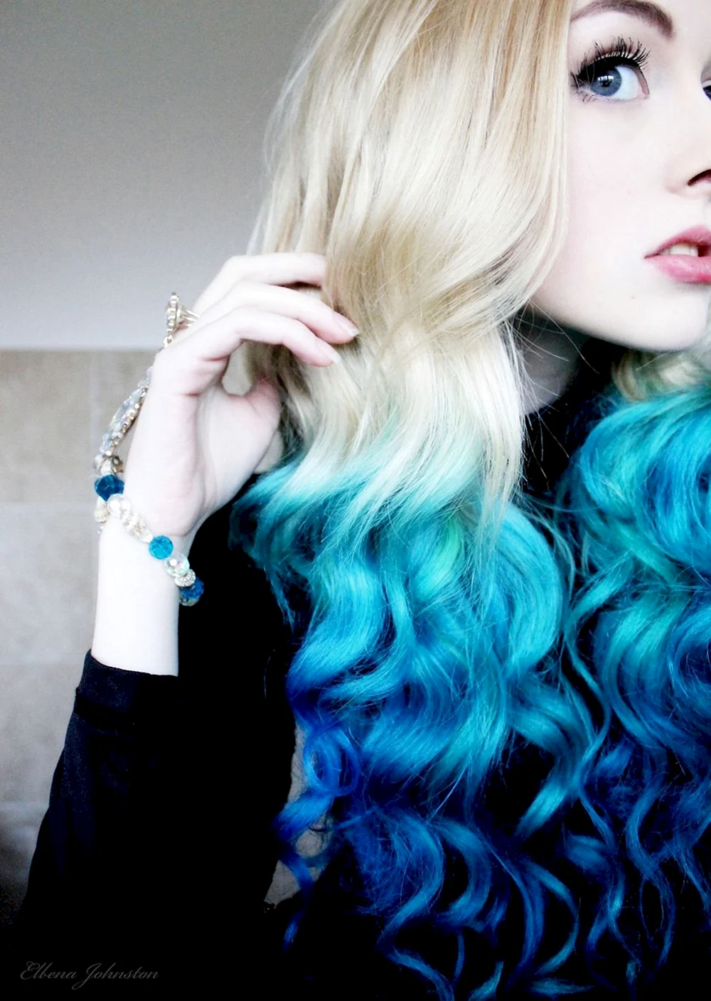 Blue hair Colour