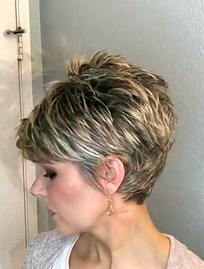 Chic short Haircuts for women over 50