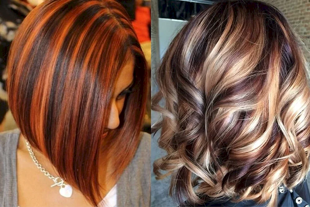 Cocoa hair Color for brunettes