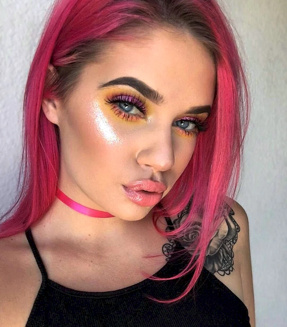 Collect girl Makeup Pink Neon
