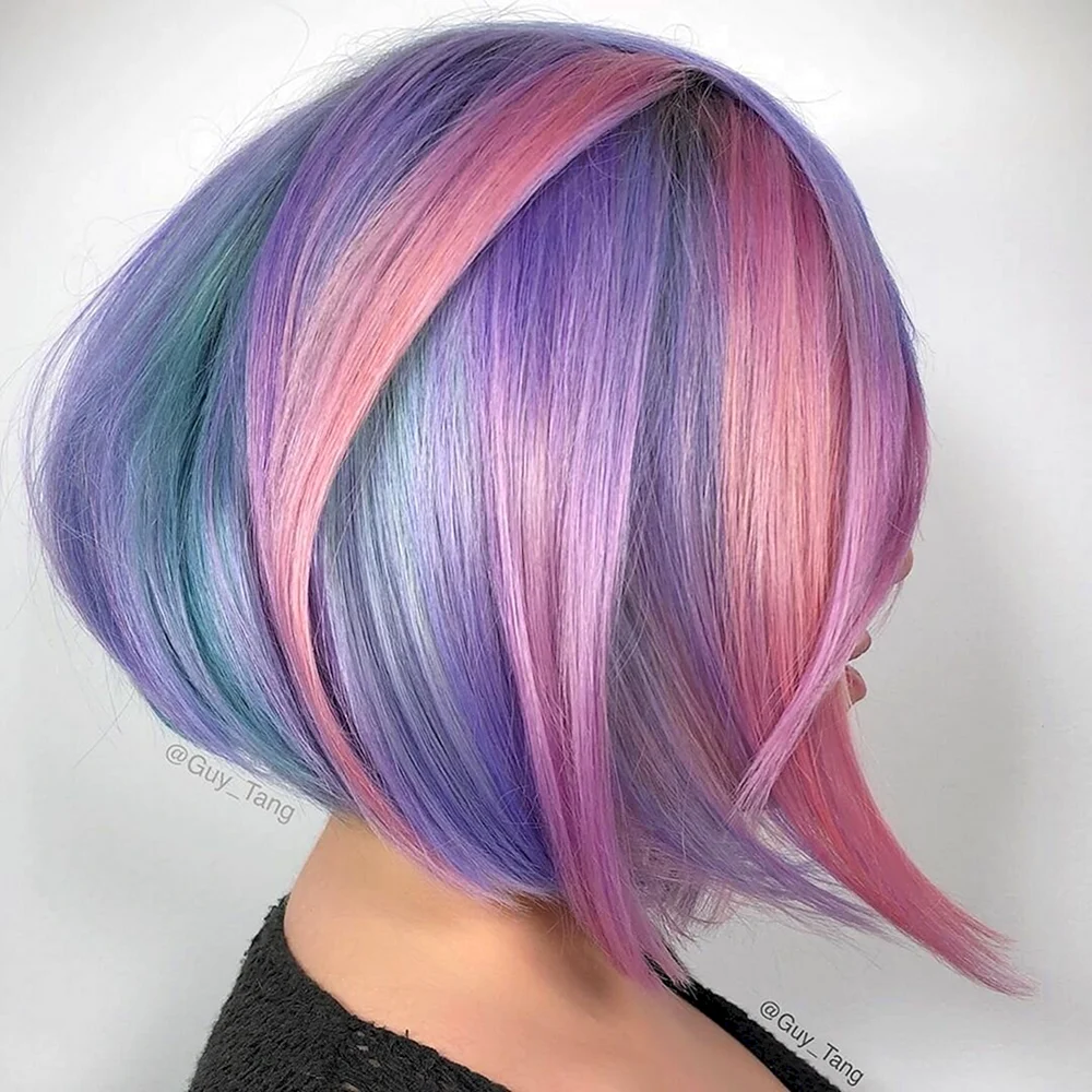 Color Bob hair
