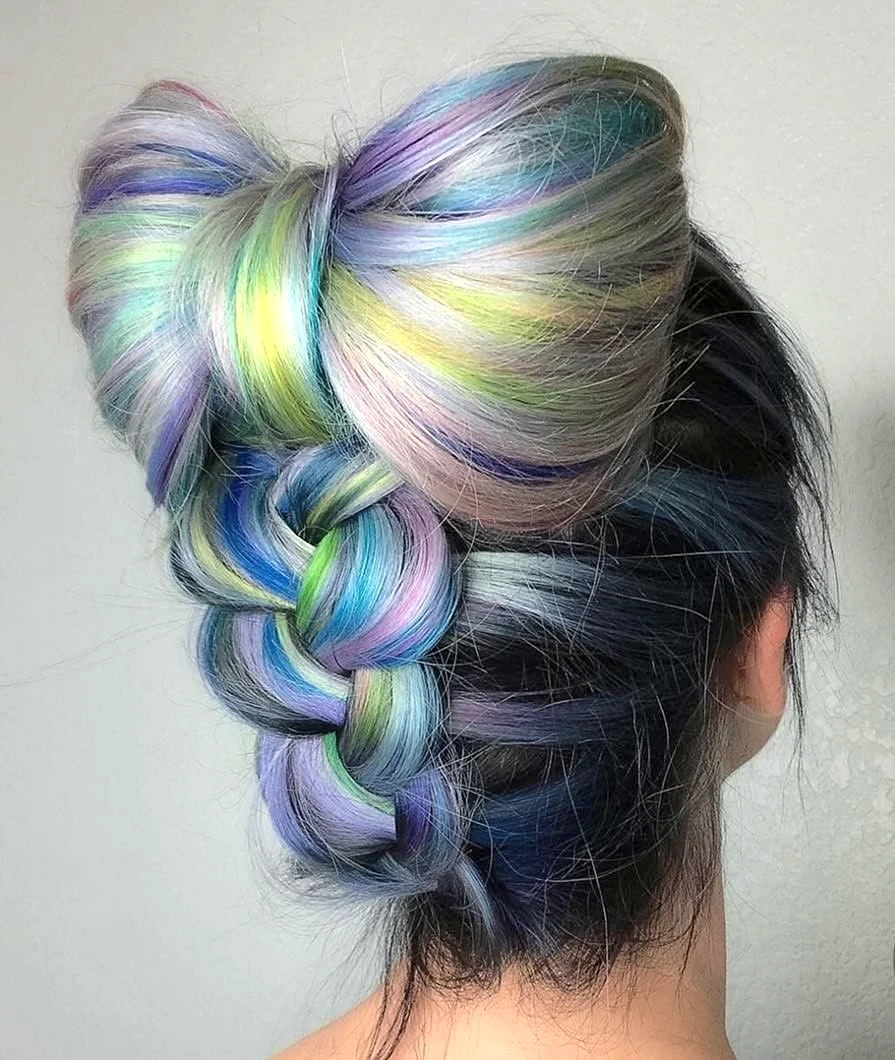 Colorful hair Bow reference