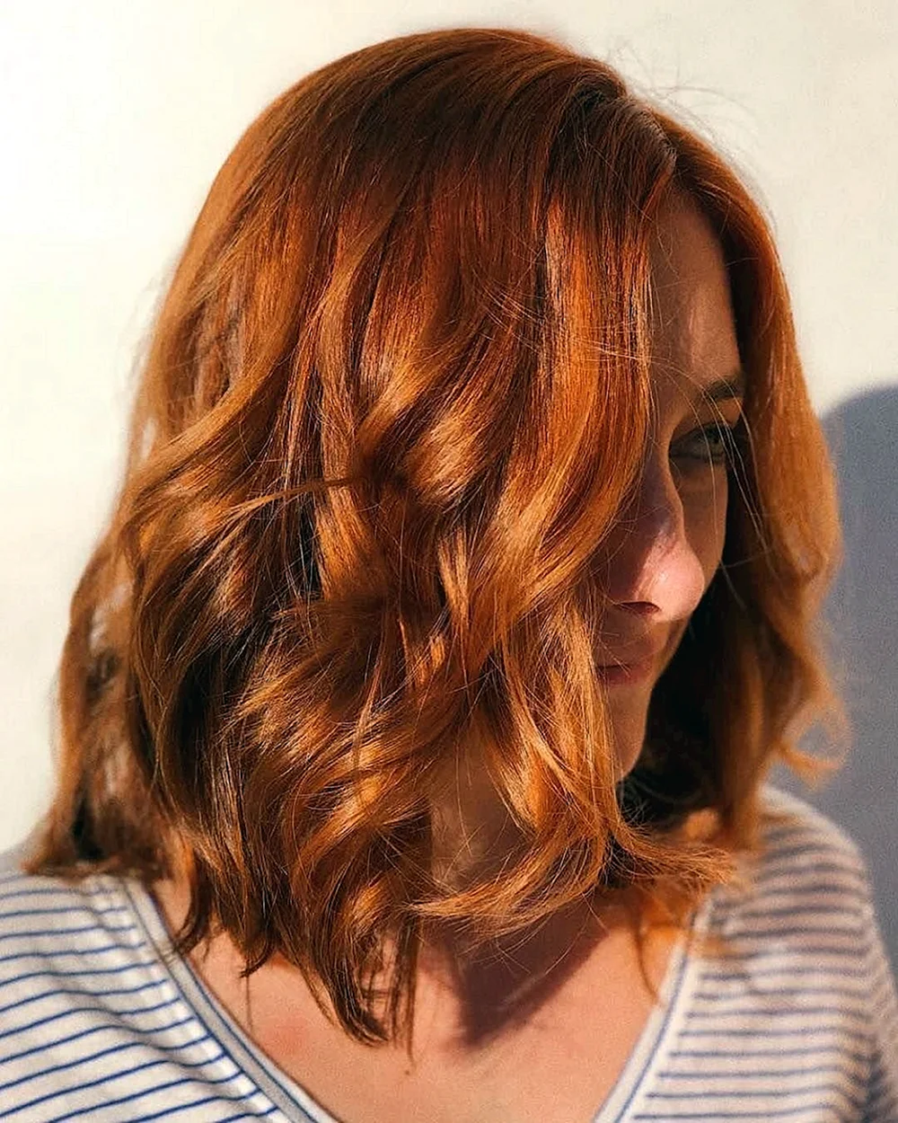 Copper Golden hair
