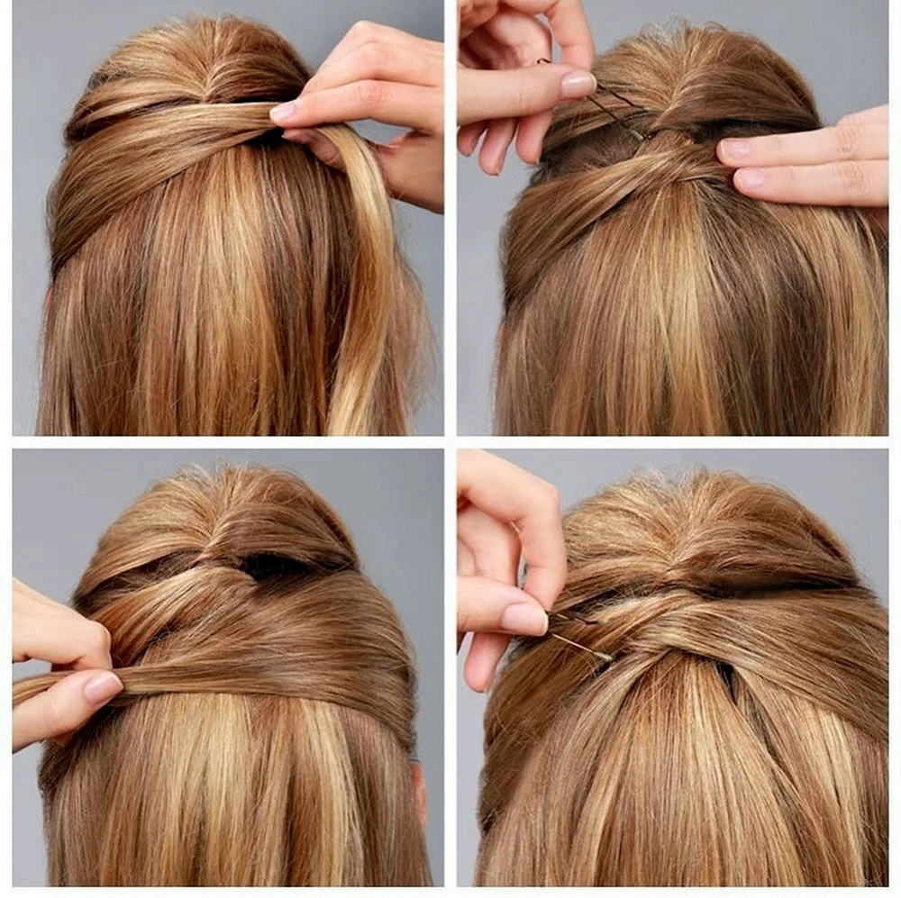 Criss-Cross Hairstyle