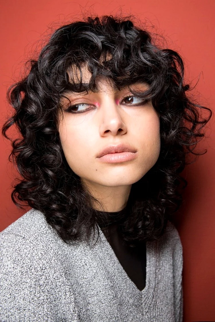 Curly hair model