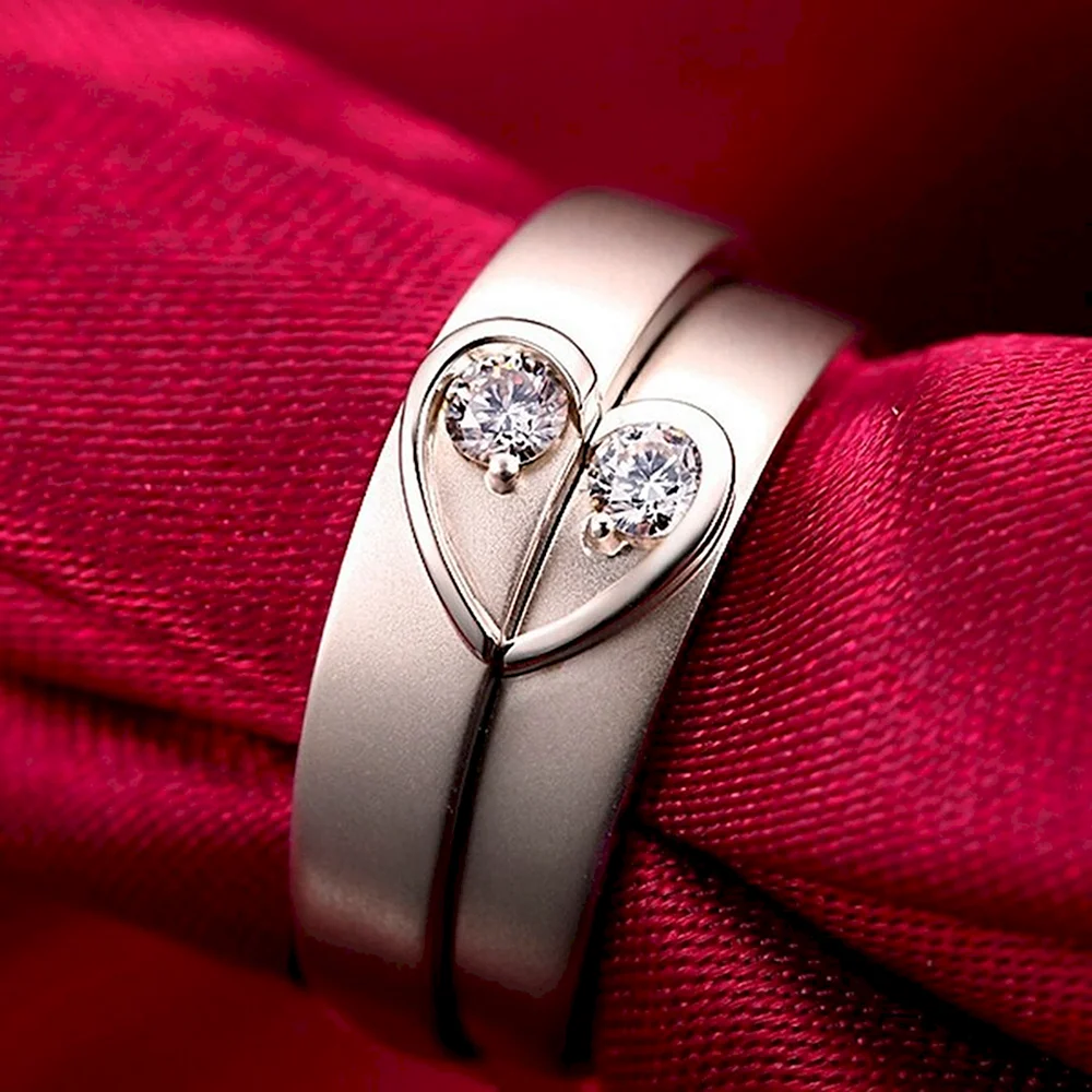 Diamond couple Rings