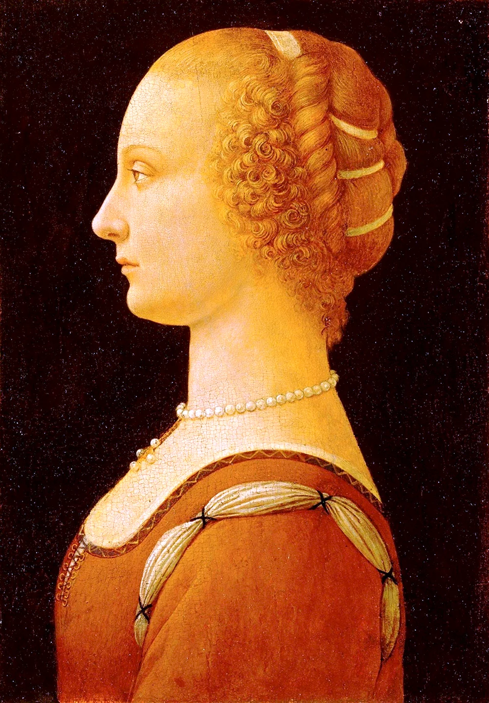 Доменико Гирландайо портрет молодой женщины