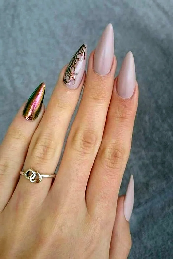 Elegant Stiletto Nails