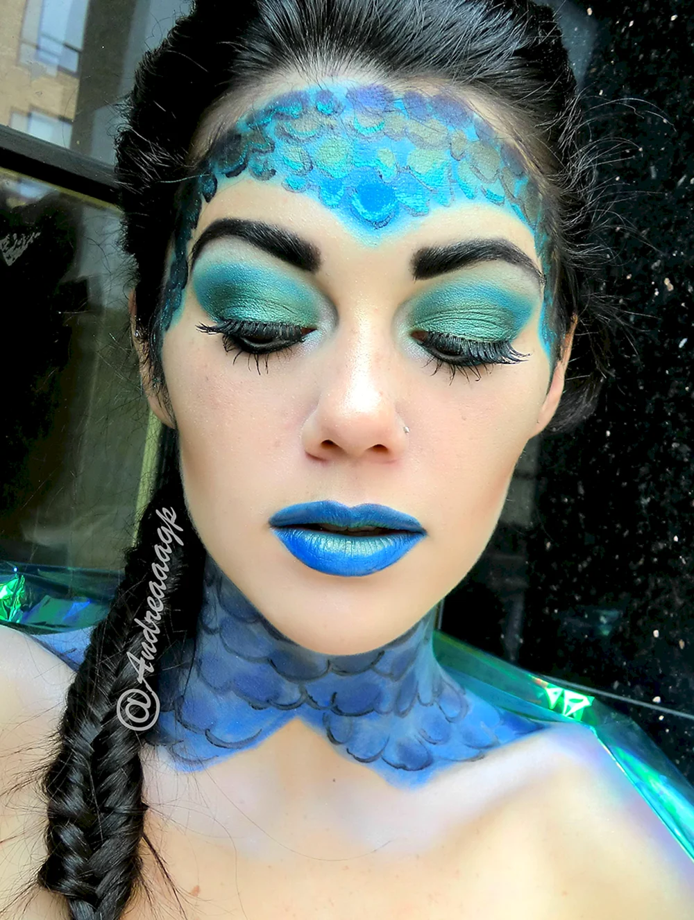 Fantasy Mermaid Makeup