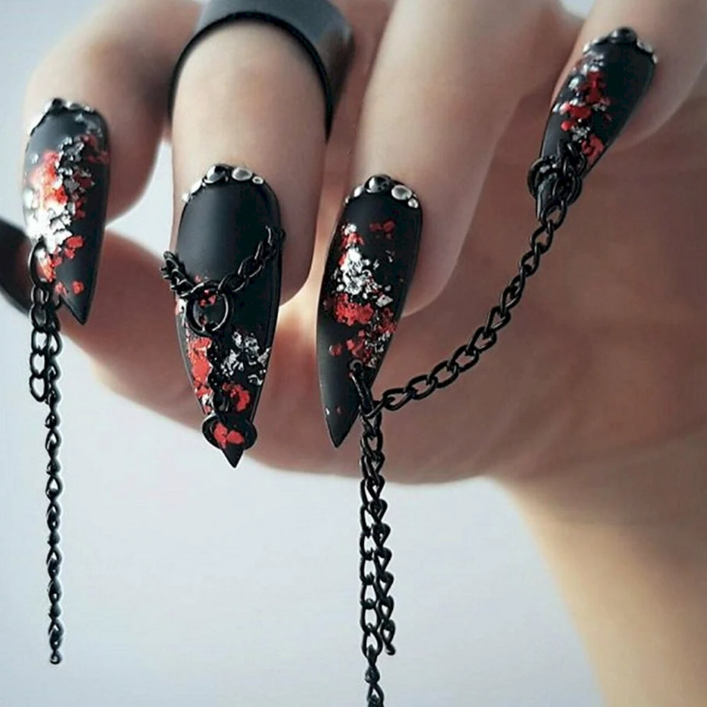 Goth Manicure