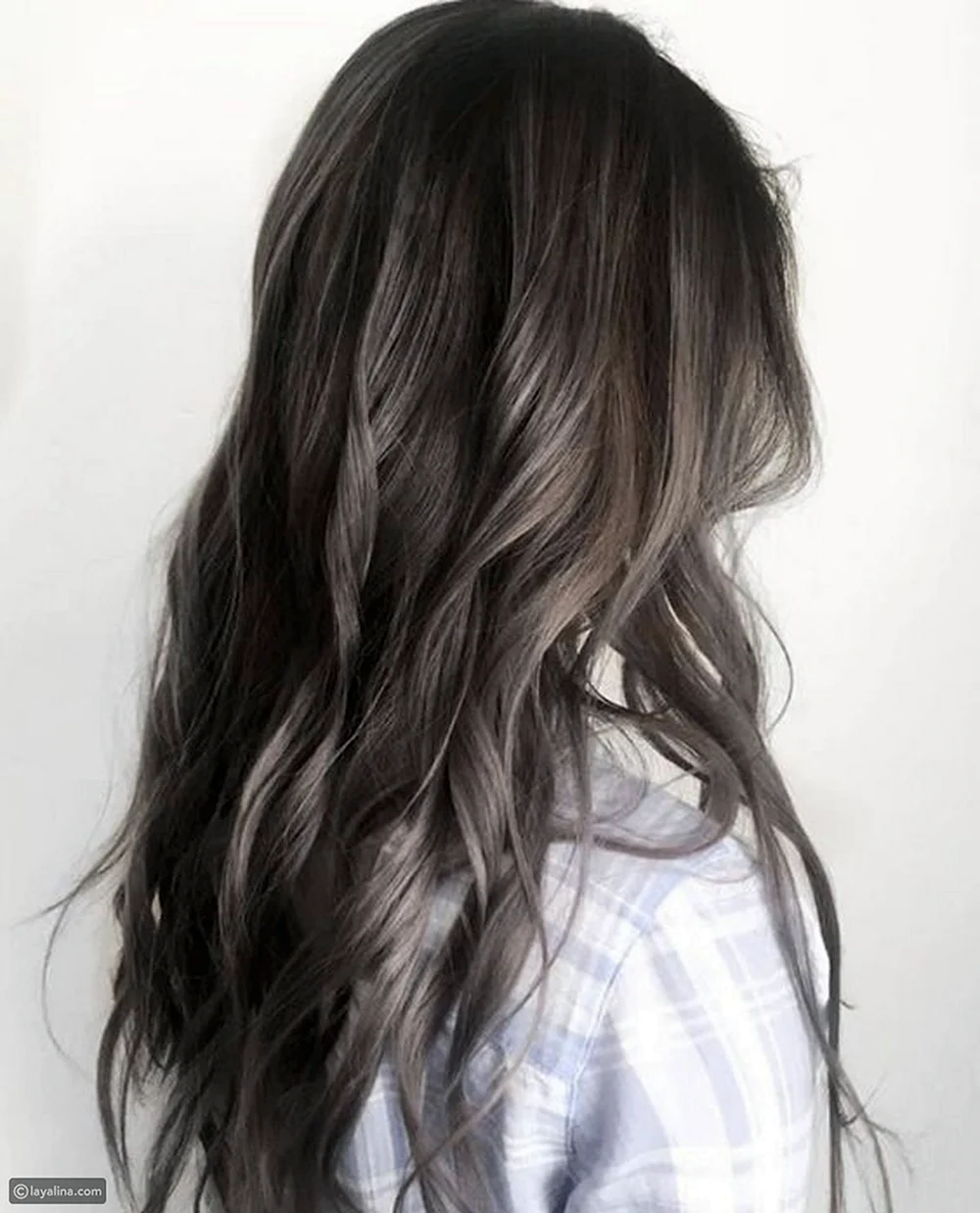 Gray Brown hair