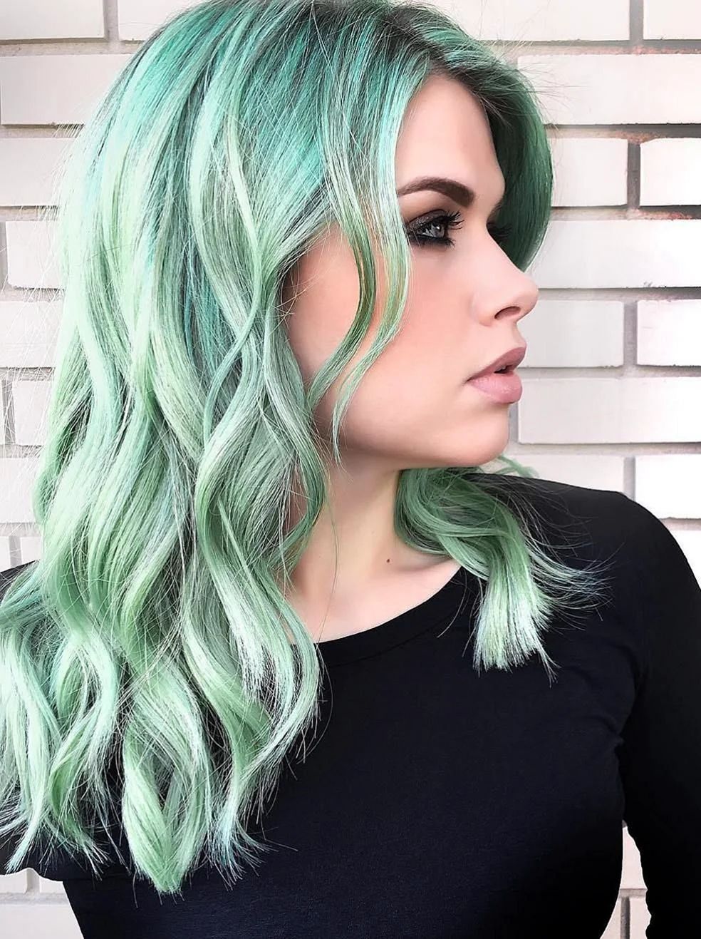 Green hair Dye