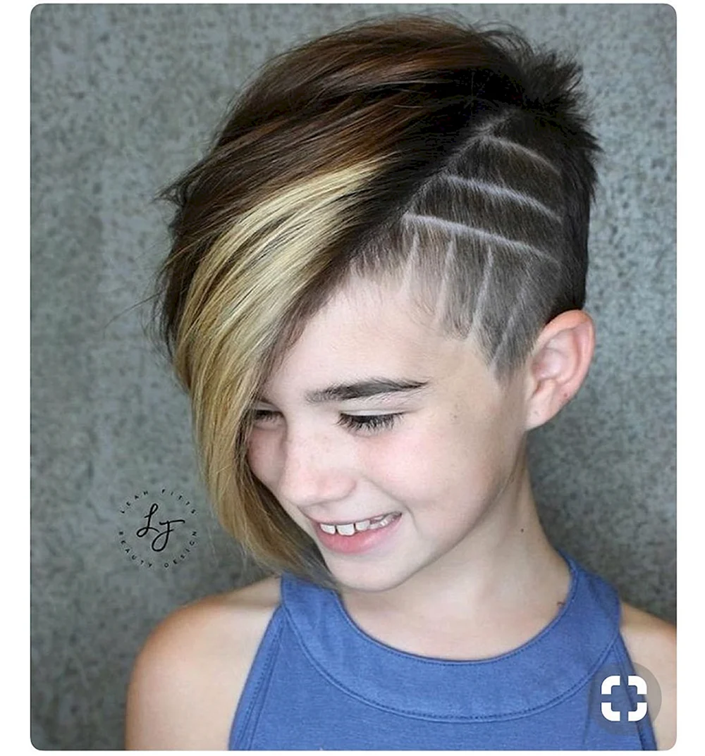 Haircut boy for girl
