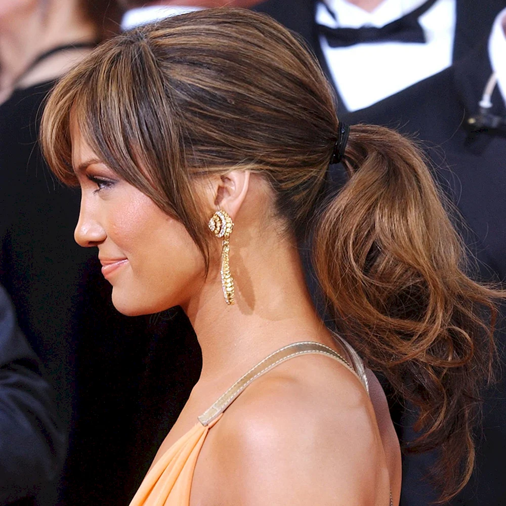 Jennifer Lopez ponytail