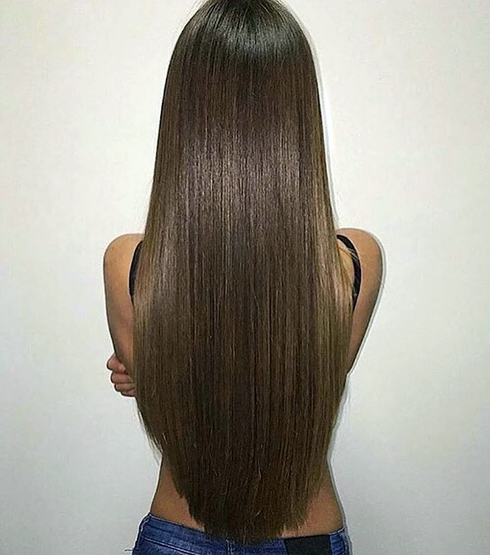 Keratin long hair