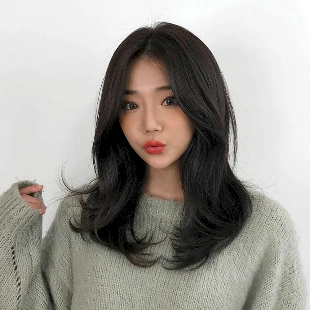 Korean Brown hair