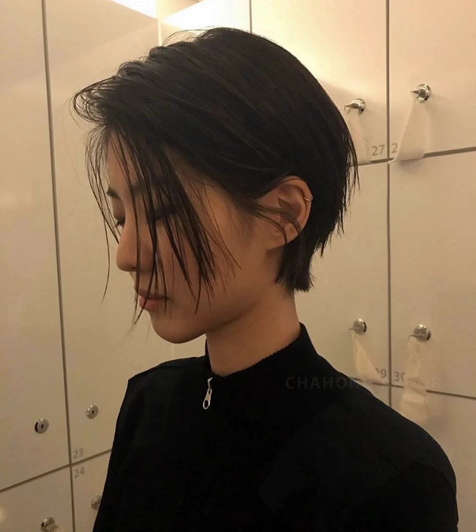 Korean Pixie Haircut