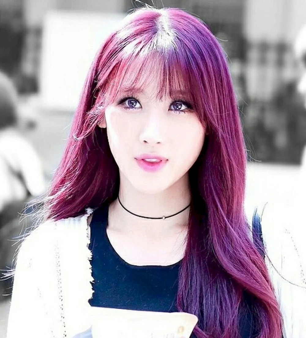 Kpop Purple hair
