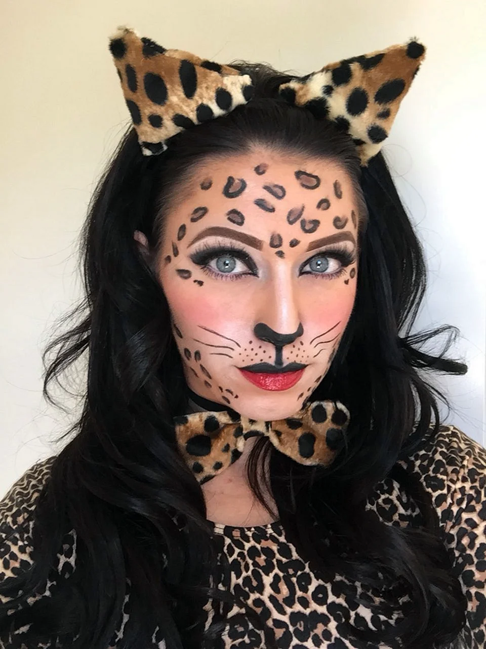 Leopard Makeup Kid