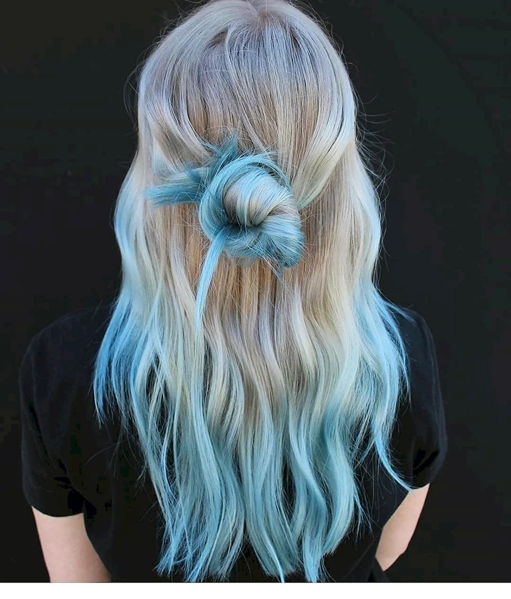 Light Blue hair