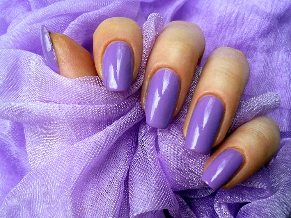 Light Purple Nail