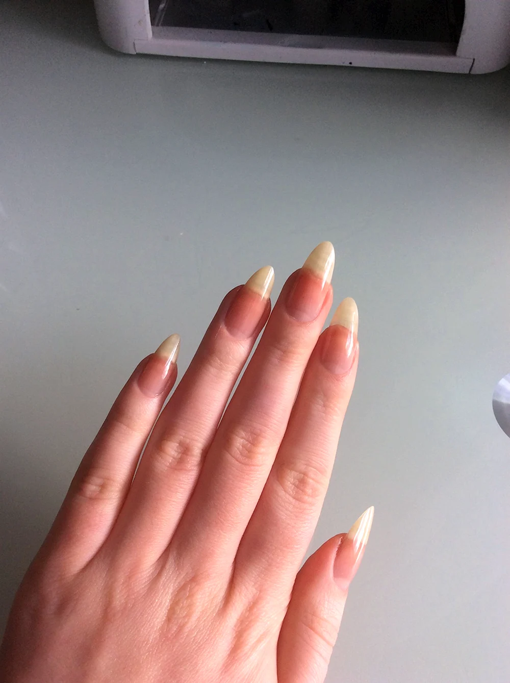 Long natural Nails