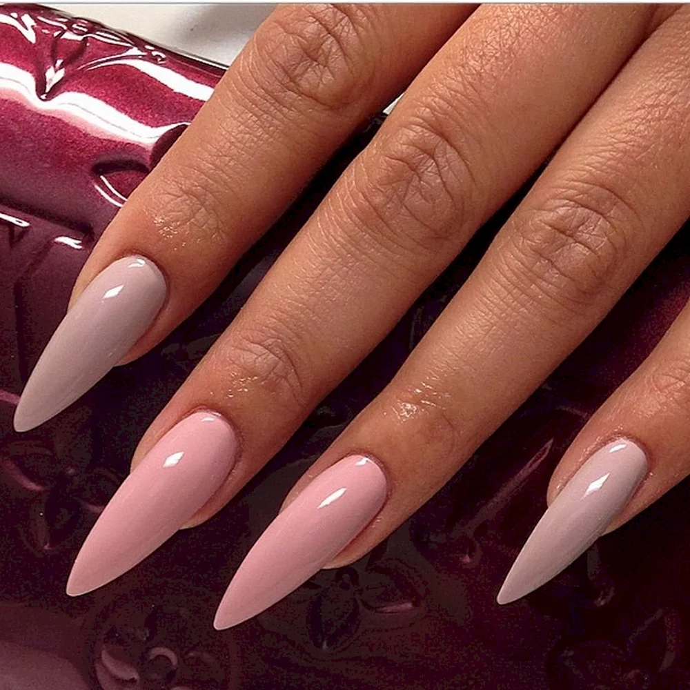 Long Pointed Nails