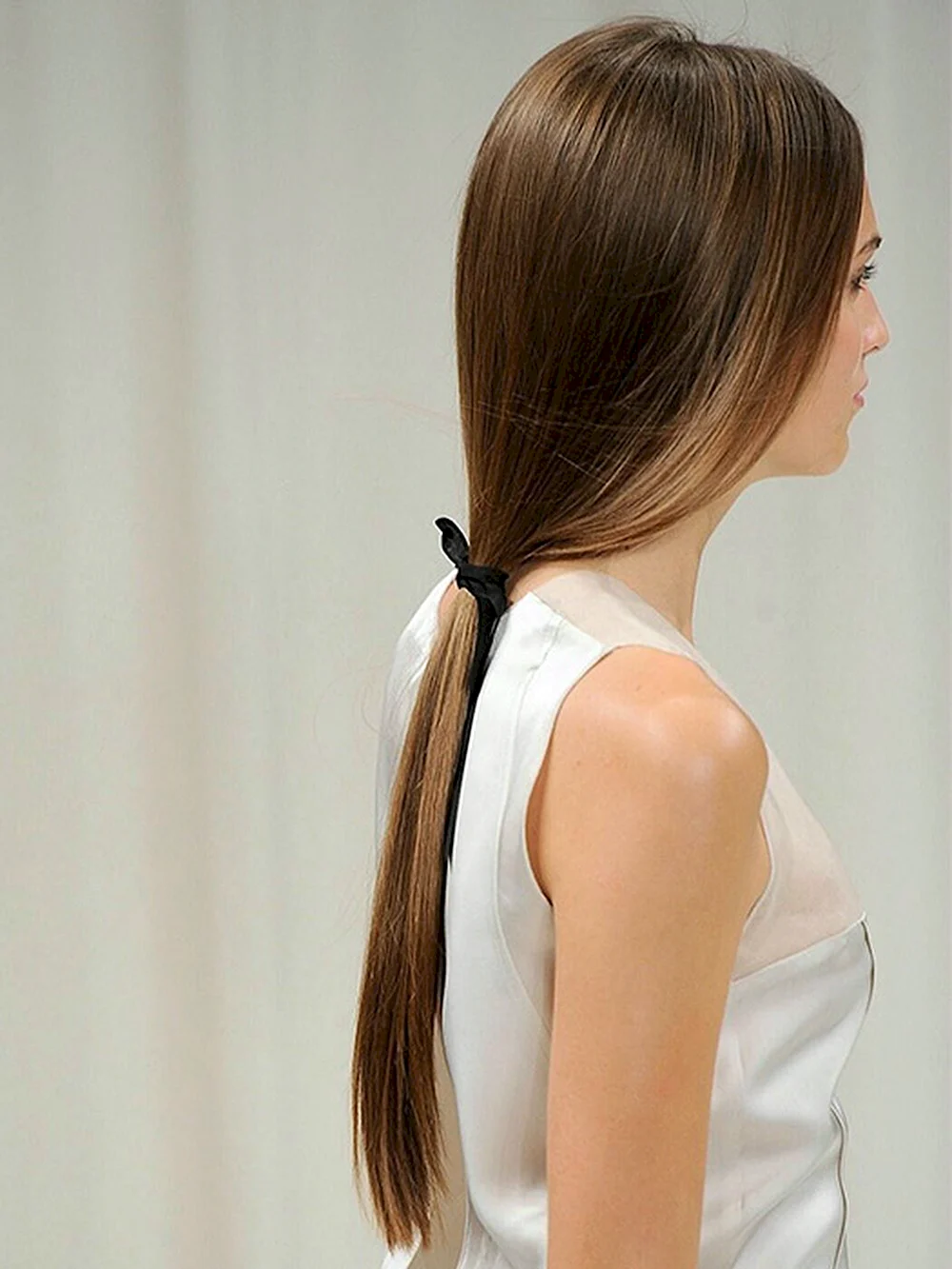 Long ponytail
