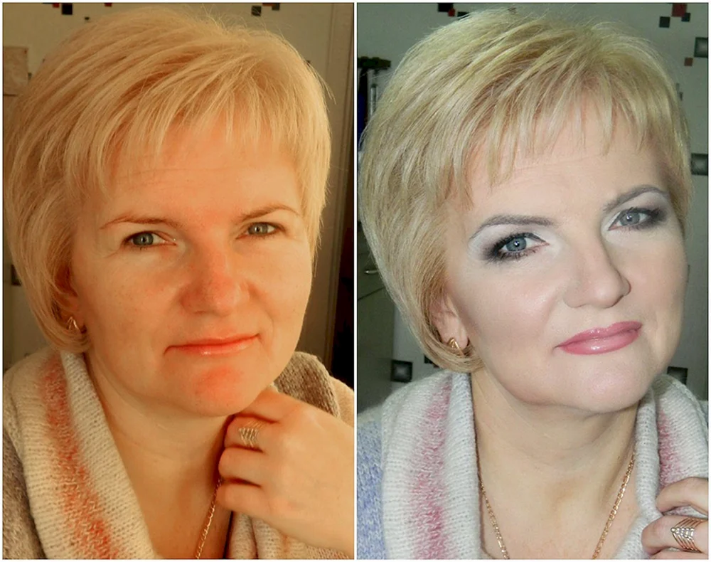 Makeup for women over 80