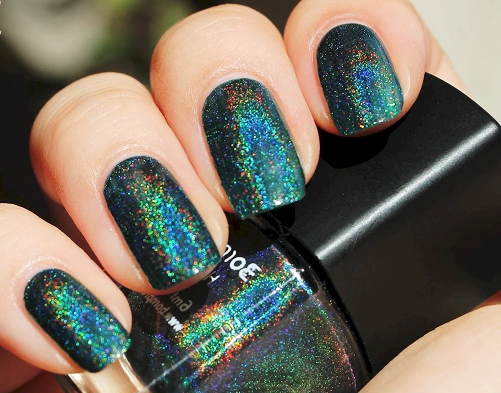 Manicure Holographic