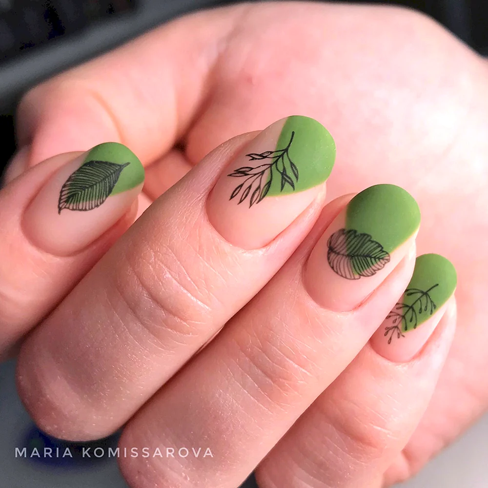 Maple Leaf Manicure