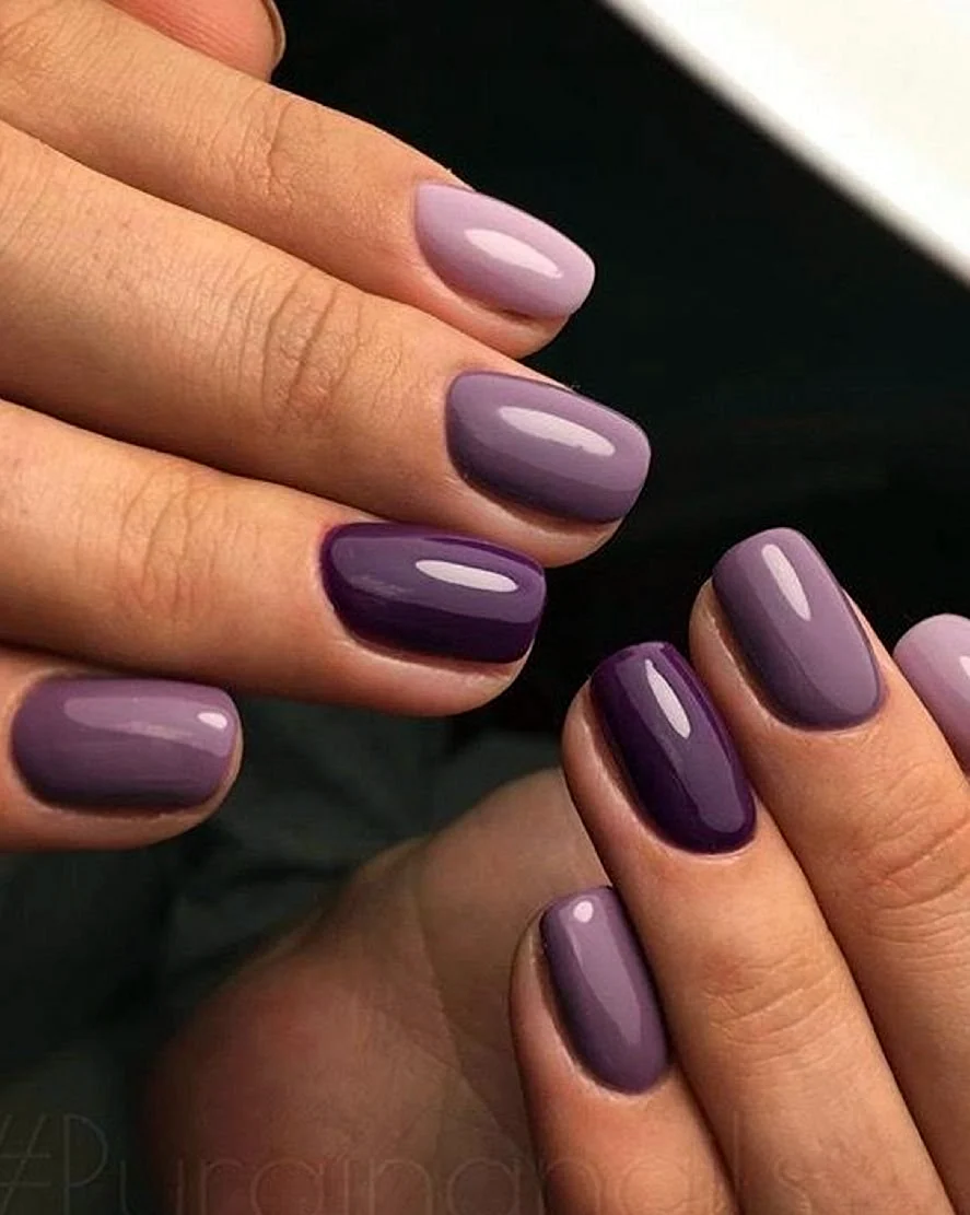 Mauve Purple Nails 2022