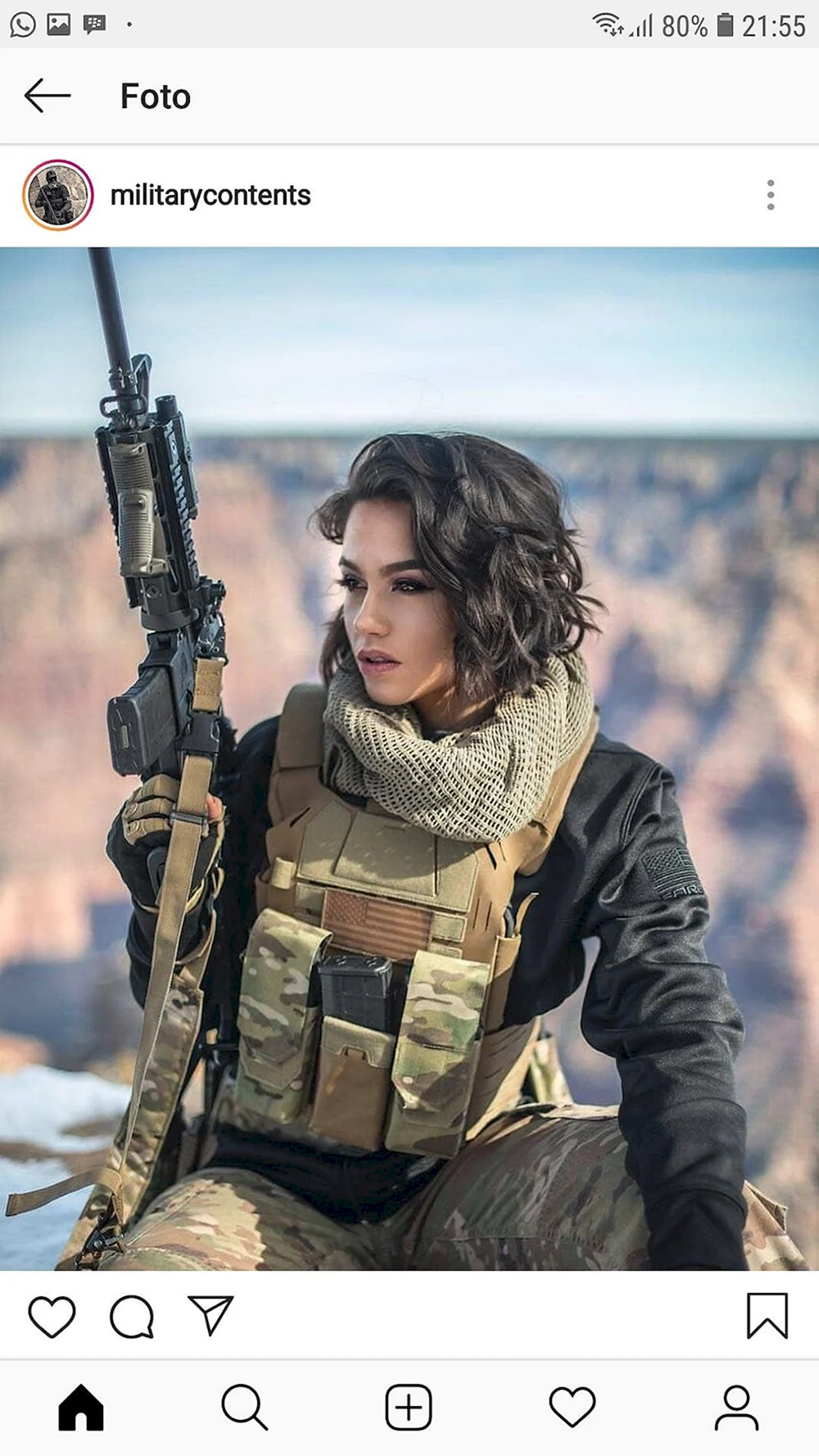 Military Tactical girl