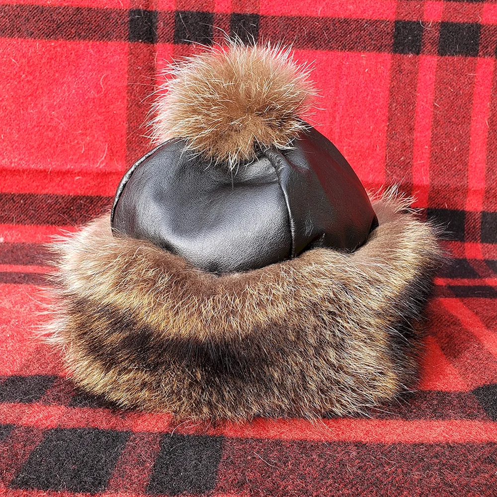Монгольская меховая шапка