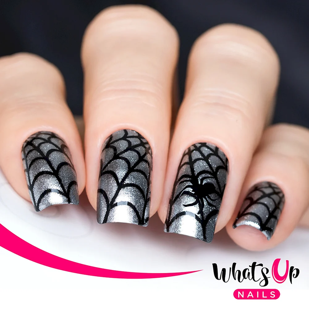 Nail Design with Stencils