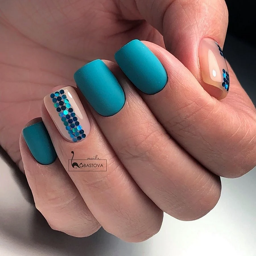 Nail Designs Turquoise