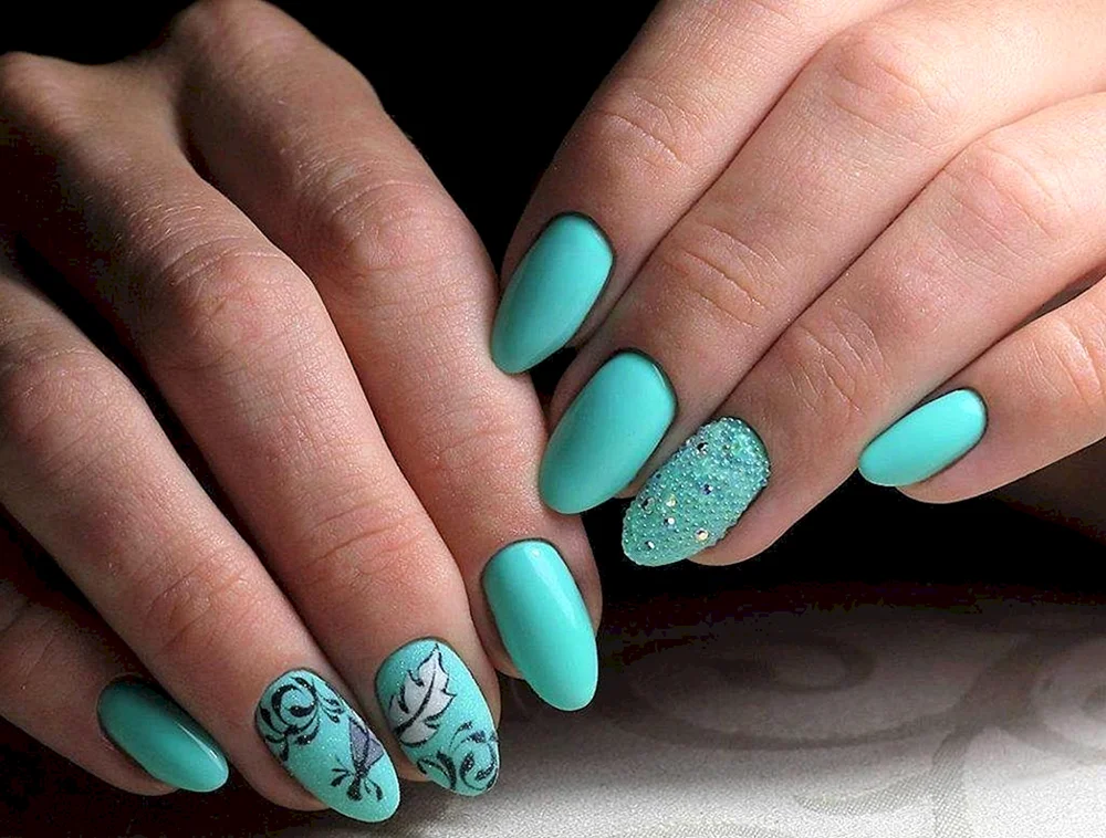 Nail Designs Turquoise