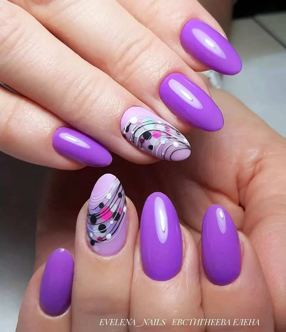 Nails Purple