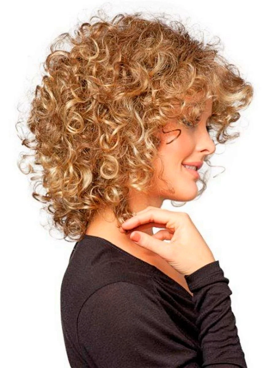Natural curly hair