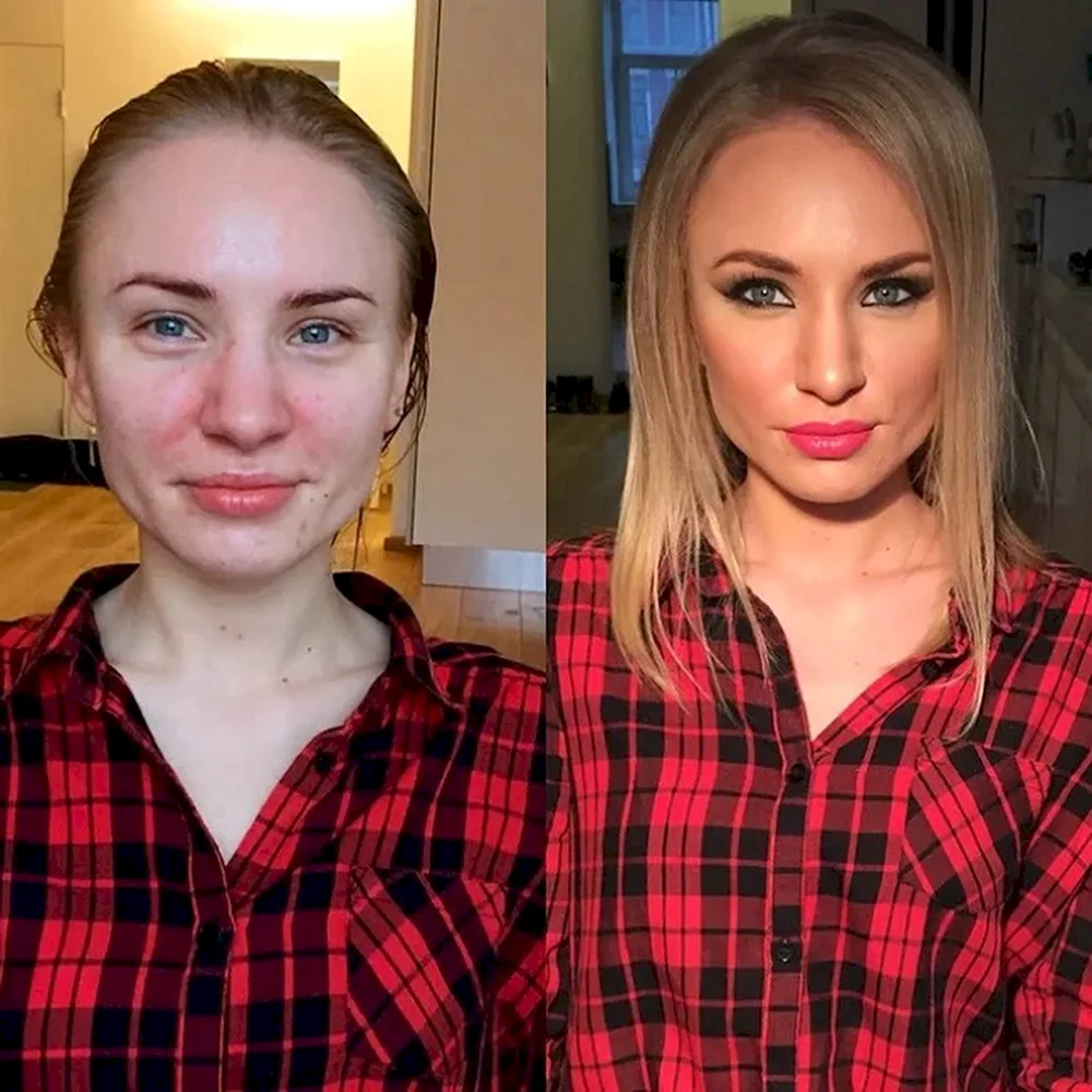 No Makeup vs Makeup