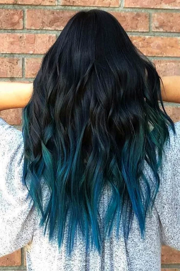 Ombre Blue hair