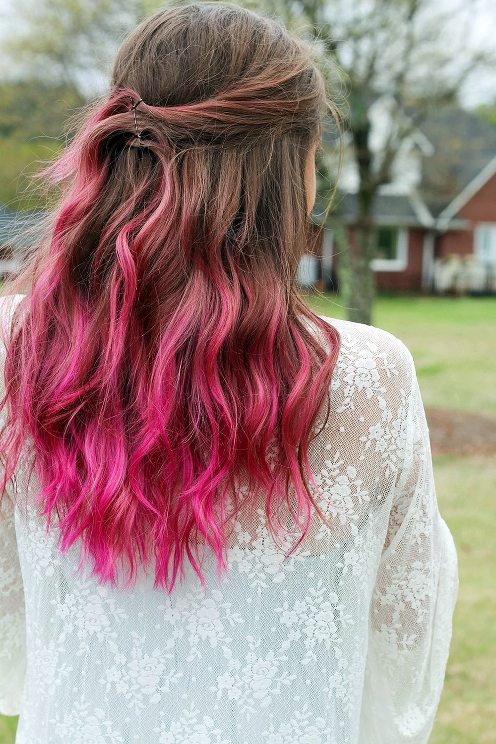 Ombre Pink hair